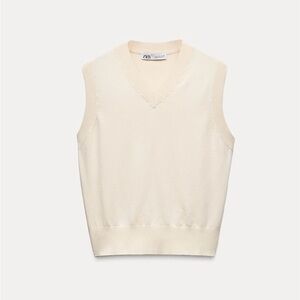 ZARA Knit Sweater Vest